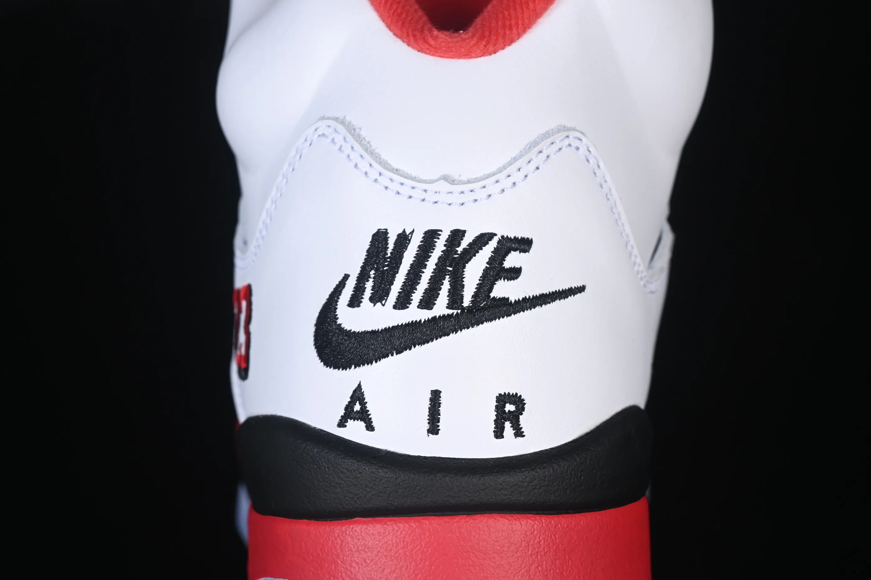 All categories Air Jordan Jordan series basketball shoes Air Jordan 5 TG version Air Jordan 5 Retro "Fire Red Black Tongue" AJ5 Joe 5 Rukawa Maple Flame Red first layer basketball shoes HQ7978-101